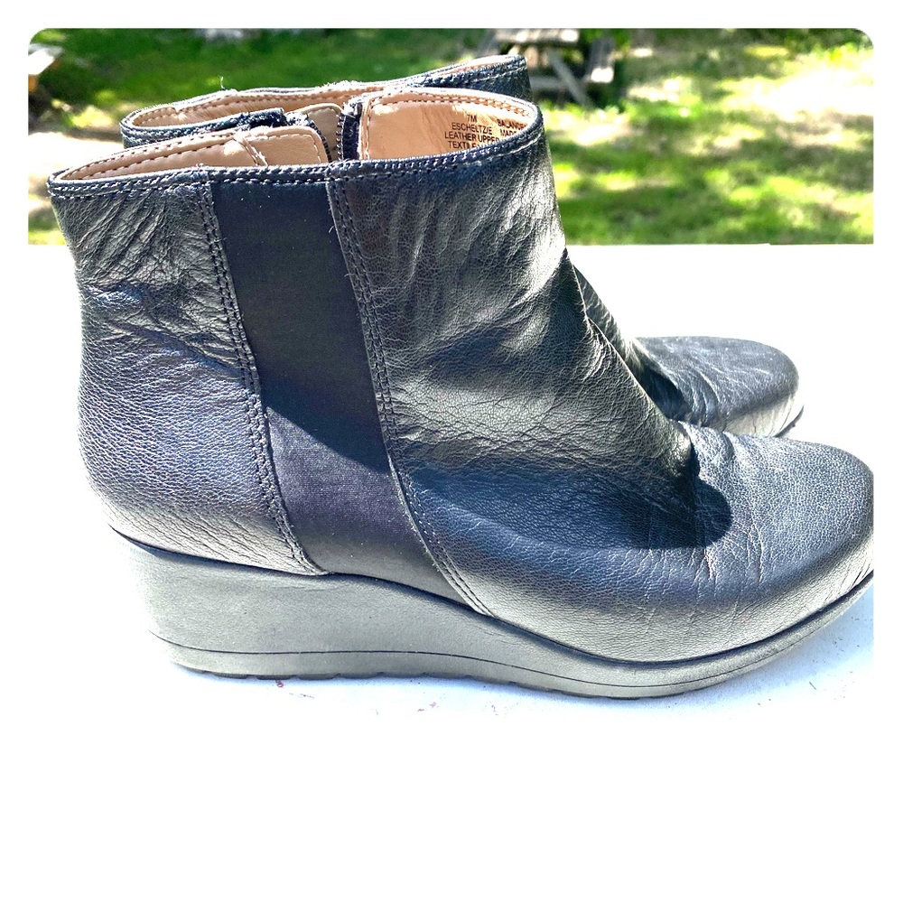 E360 Easy Spirit Wedge Boots